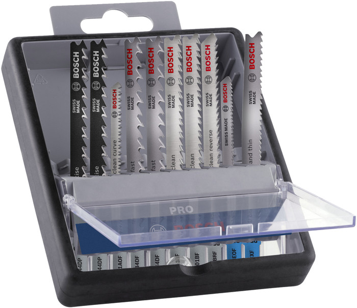 Bosch Professional PRO Wood and Metal Decoupeerzaagblad (10x) verpakking