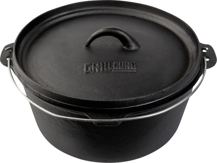 Grill Guru Cast Iron Dutch Oven Large Main Image