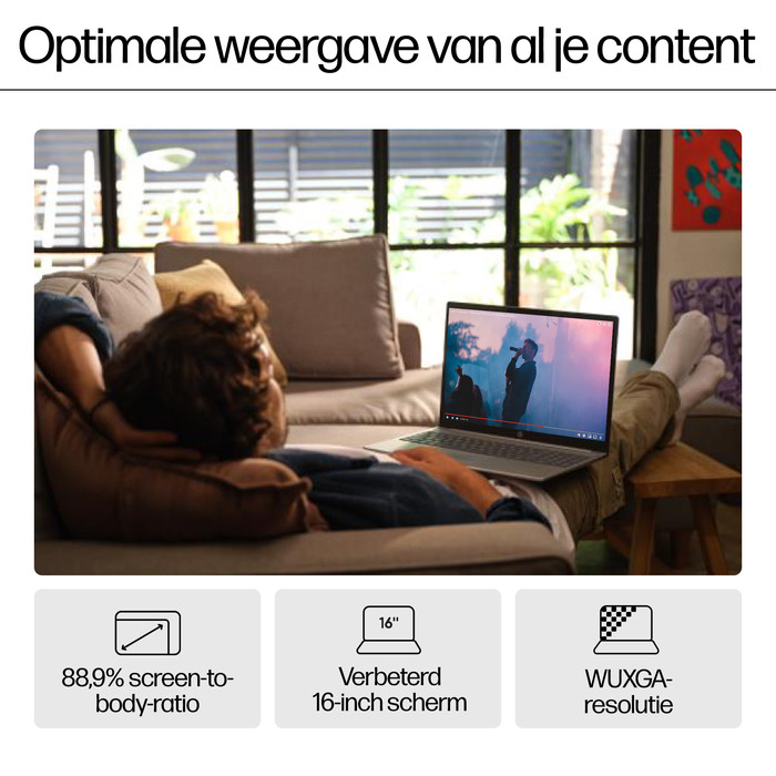 HP Pavilion OLED 16-af0971nd visual leverancier