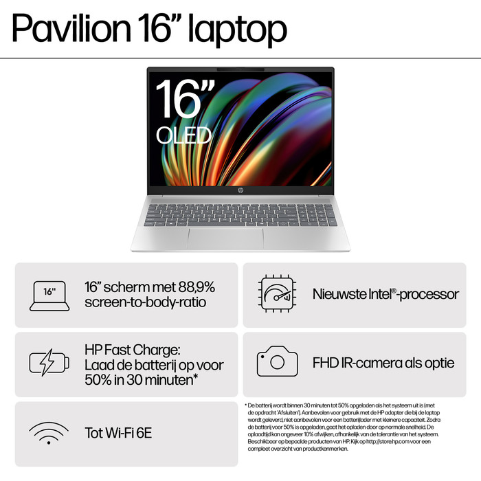 HP Pavilion OLED 16-af0971nd visual leverancier