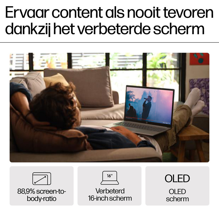 HP Pavilion OLED 16-af0971nd visual leverancier