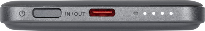 BlueBuilt Draadloze Powerbank met MagSafe Magneet 5.000 mAh onderkant