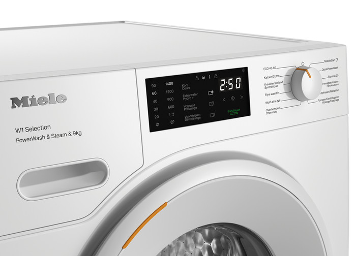 Miele WSD 383 WCS + Miele TSD 643 WP detail