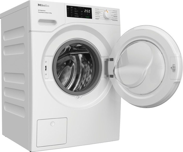 Miele WSD 383 WCS + Miele TSD 643 WP inside