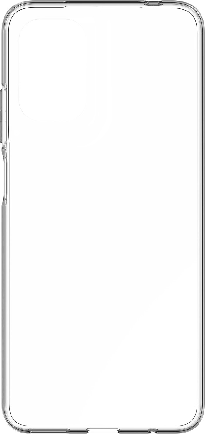 Just in Case Soft Design Motorola Moto E15 Back Cover Transparant voorkant