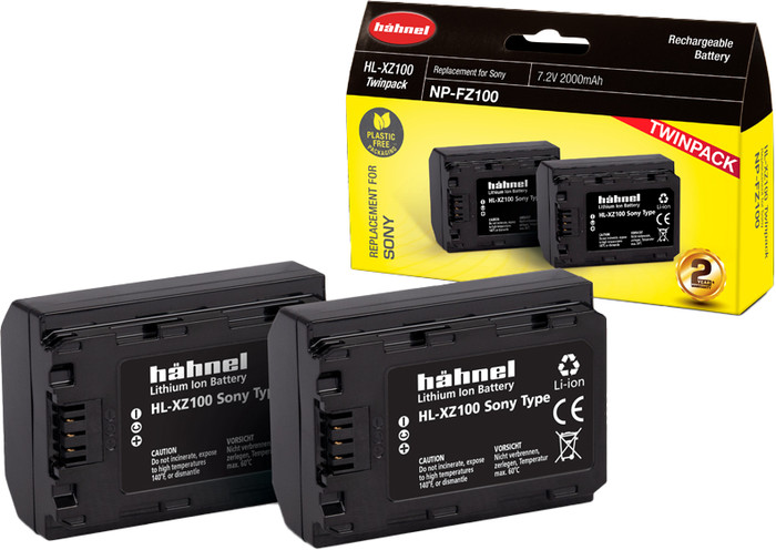 Hähnel HL-XZ100 (2x) verpakking