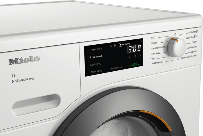 Miele WED 388 WCS + Miele TED 648 WP detail