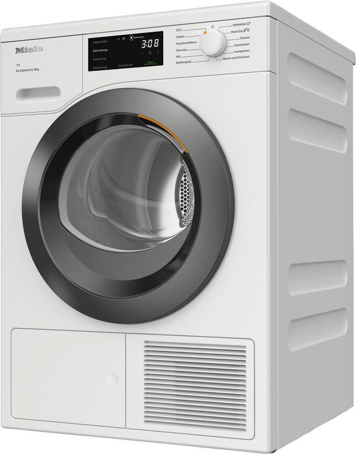 Miele WED 388 WCS + Miele TED 648 WP rechterkant