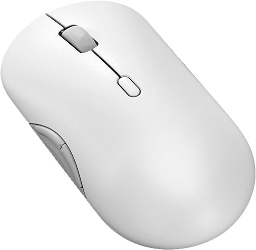 Lenovo 700 Multi-Device Draadloze Stille Muis Seashell linkerkant