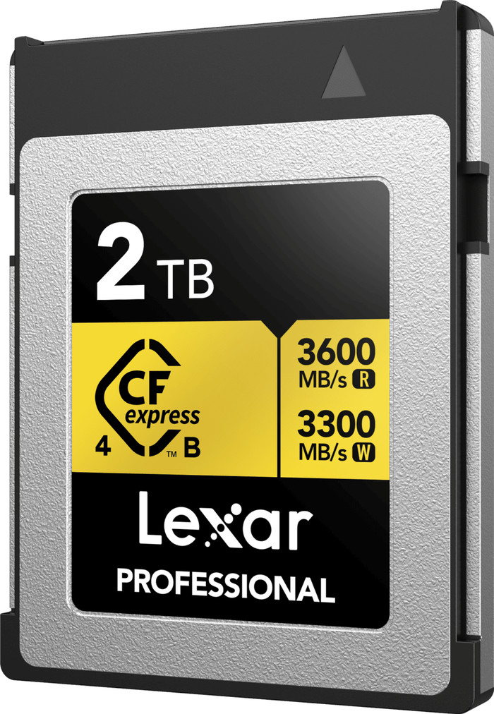 Lexar Professional GOLD 4.0 2TB CFexpress Type B voorkant