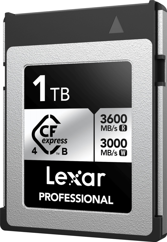 Lexar Professional SILVER 4.0 1TB CFexpress Type B voorkant