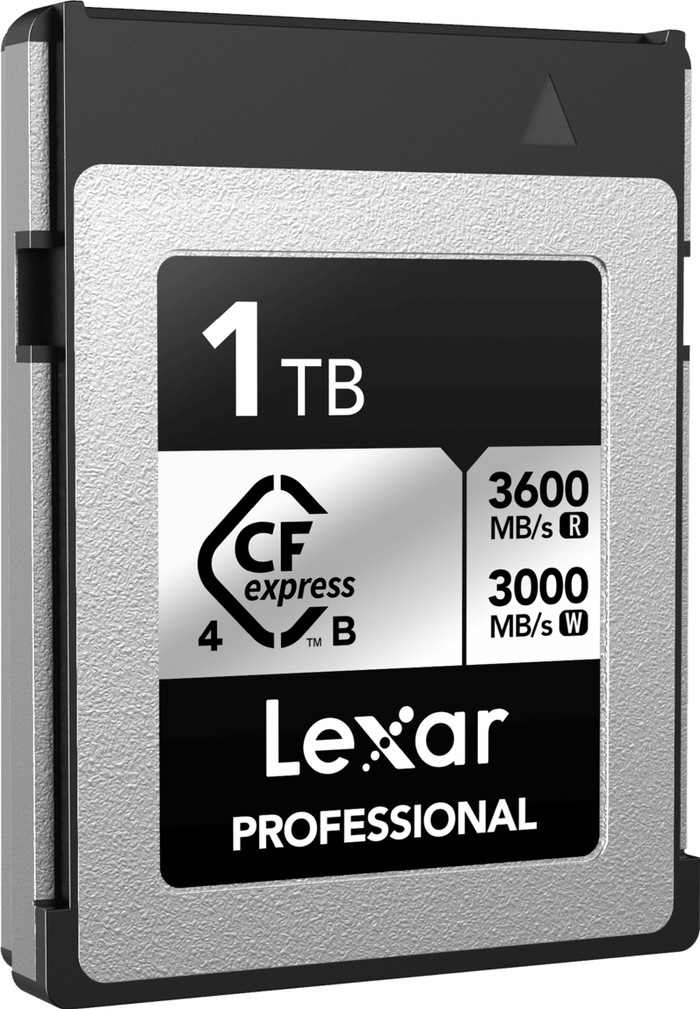 Lexar Professional SILVER 4.0 1TB CFexpress Type B voorkant