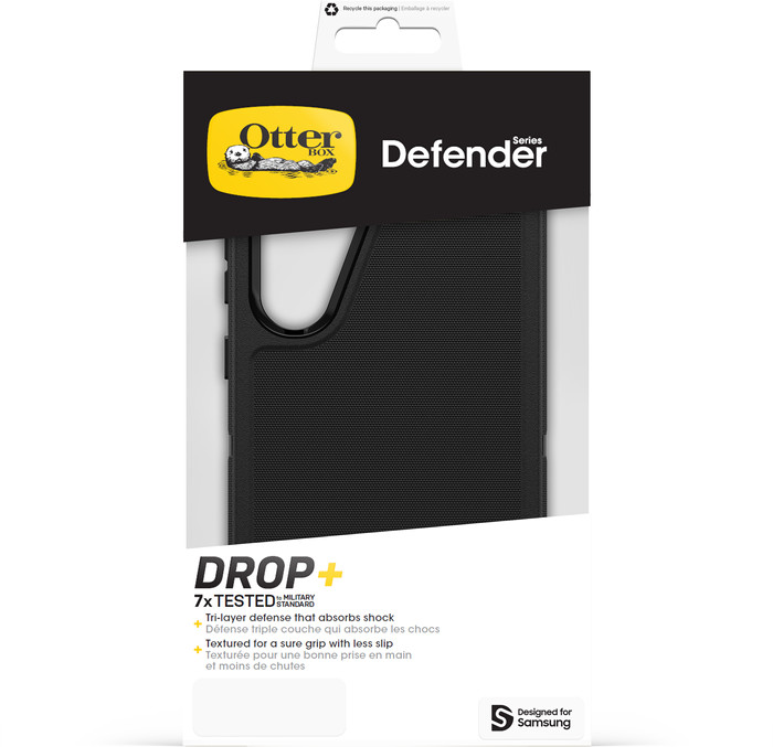 Otterbox Defender Samsung Galaxy S25 Plus Back Cover Zwart verpakking