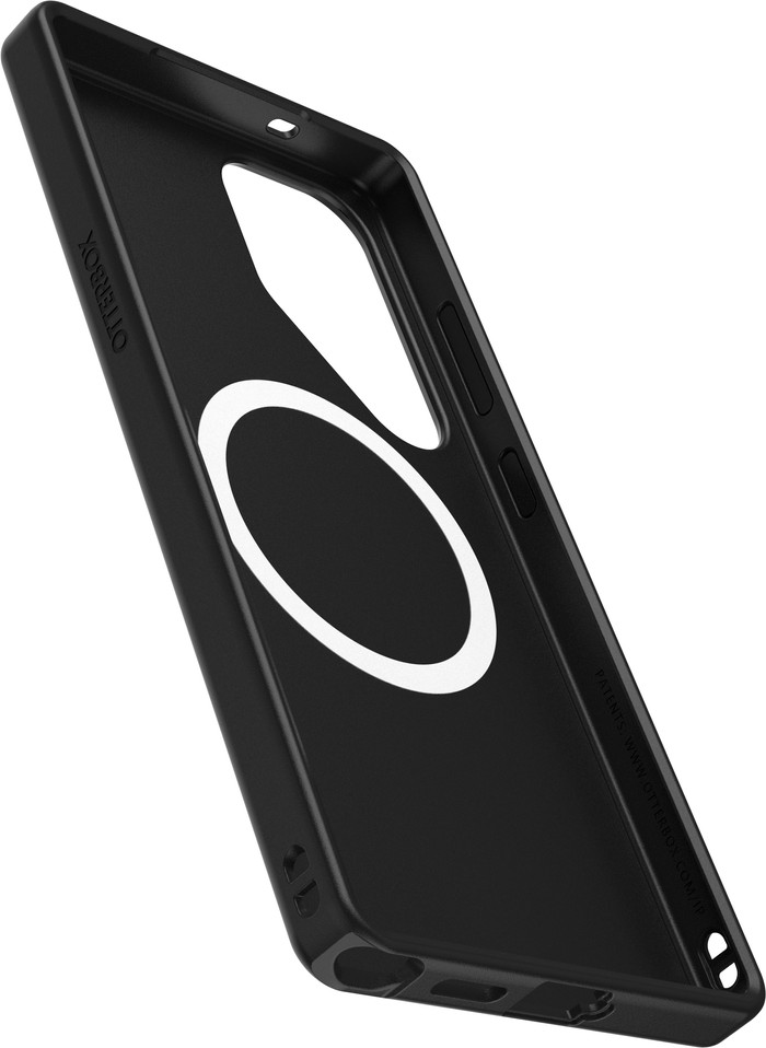 Otterbox Symmetry Samsung Galaxy S25 Ultra Back Cover met Magneet Zwart achterkant