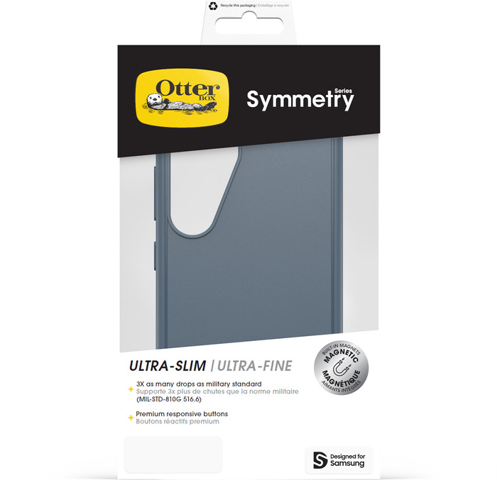 Otterbox Symmetry Samsung Galaxy S25 Back Cover met Magneet Blauw null