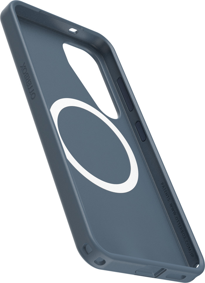 Otterbox Symmetry Samsung Galaxy S25 Back Cover met Magneet Blauw achterkant