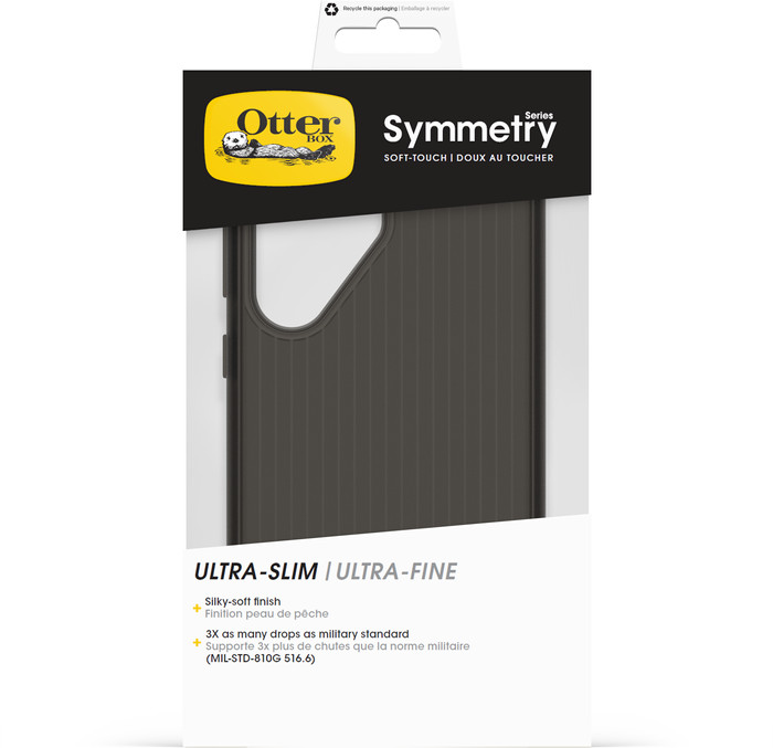 Otterbox Symmetry Soft Touch Samsung Galaxy S25 Ultra Back Cover met Magneet Zwart verpakking