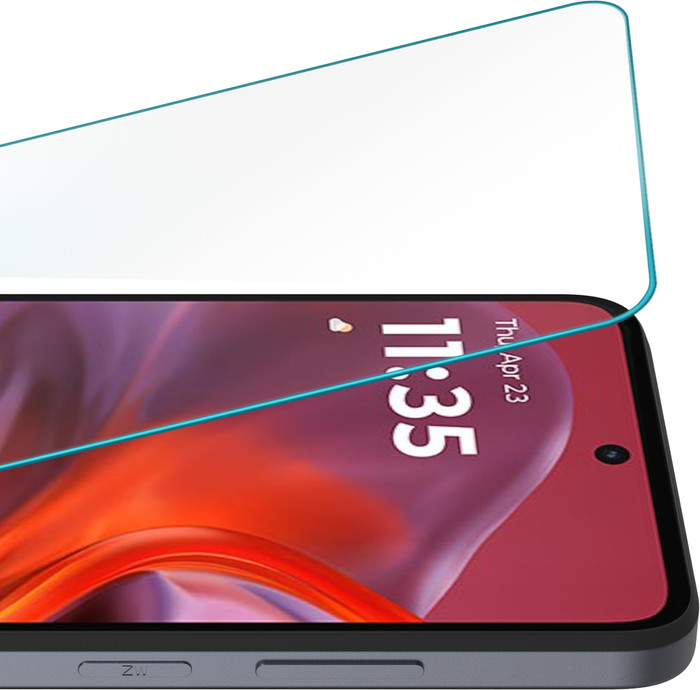 Motorola Moto G15 Power 256GB Grijs 4G + Just in Case Tempered Glass Screenprotector detail