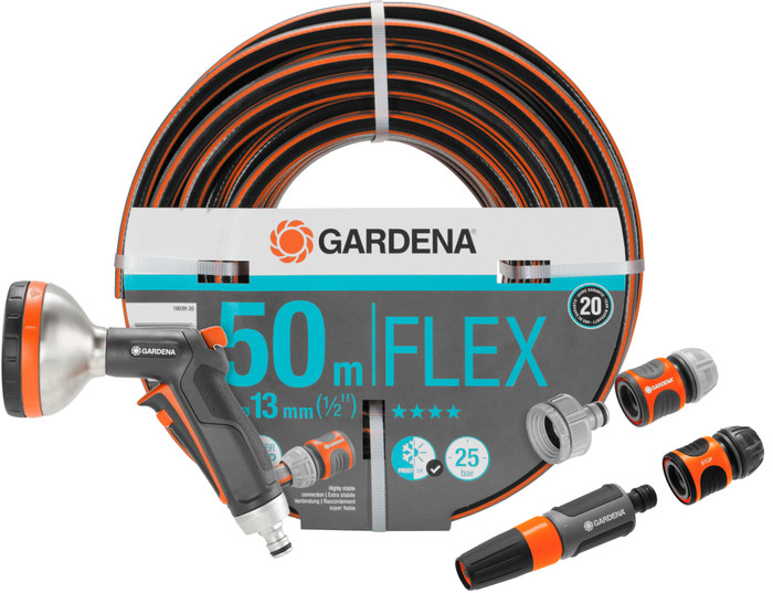 Gardena Comfort FLEX 50m Premium Broespakket Main Image