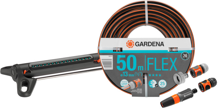 Gardena Comfort FLEX 50m Medium Sproeierpakket Main Image
