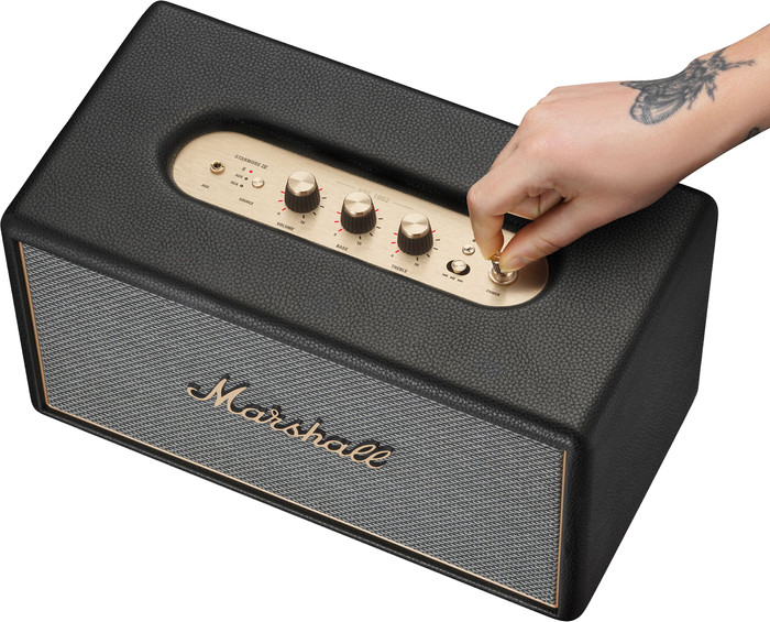 Marshall Stanmore IV BT Black bovenkant