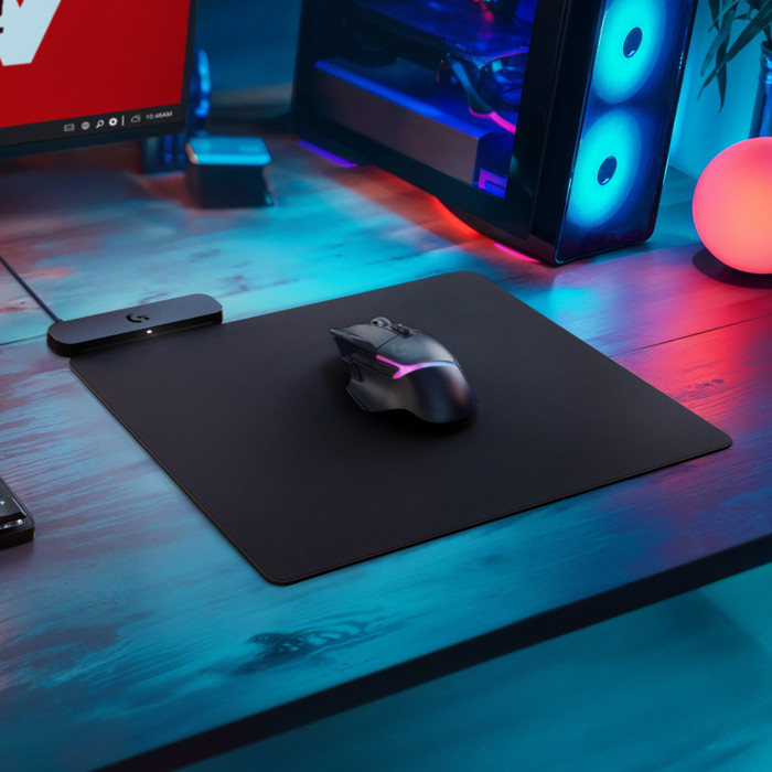 Logitech G PowerPlay 2 Muismat product in gebruik