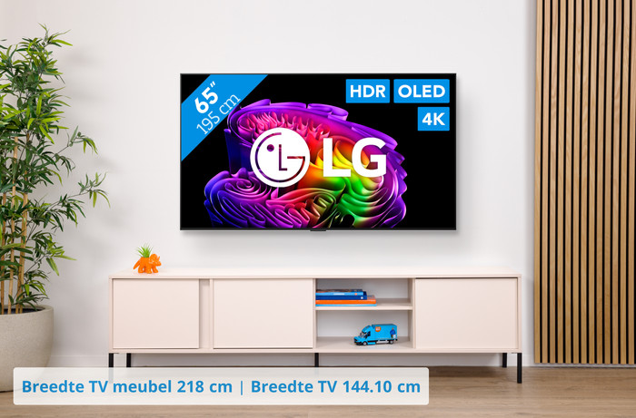LG OLED 65" G6 (2026) visual Coolblue 1