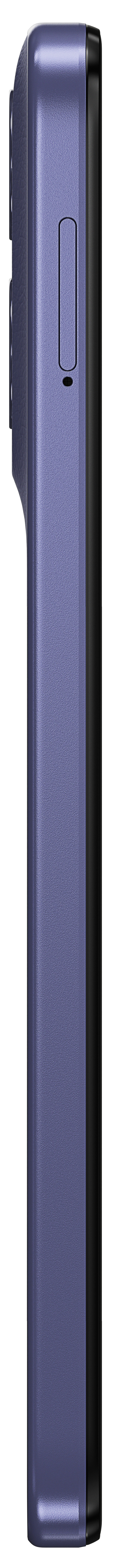 Motorola Moto E15 64GB Paars 4G linkerkant