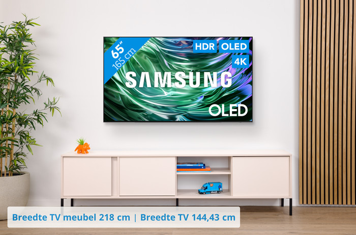 Samsung OLED 4K 65S93D (2024) + Samsung HW-S700D Zwart (2024) visual Coolblue 1