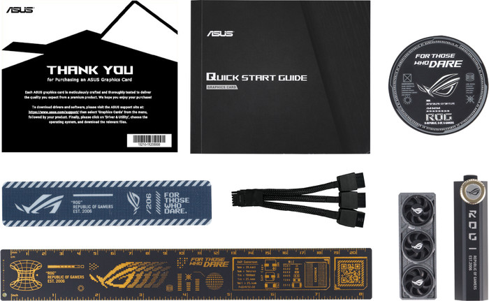 ASUS ROG Astral GeForce RTX 5080 OC 16GB accessoire