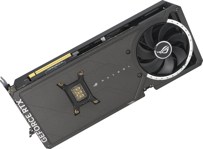 ASUS ROG Astral GeForce RTX 5080 OC 16GB onderkant