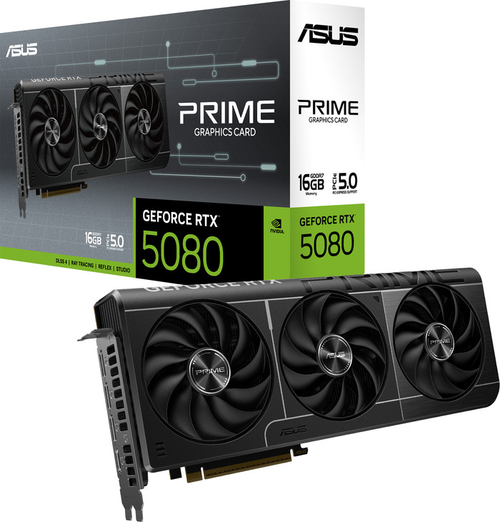 ASUS PRIME GeForce RTX 5080 16GB verpakking