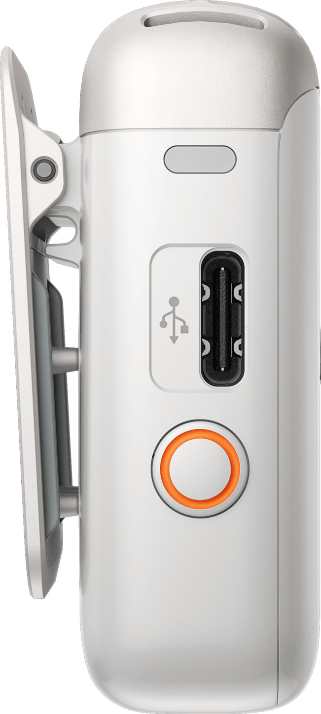 DJI Mic 2 Émetteur Blanc détail