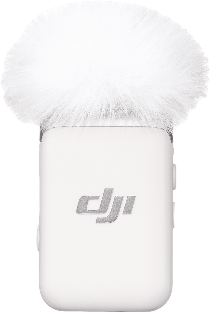 DJI Mic 2 Émetteur Blanc produit à l'usage