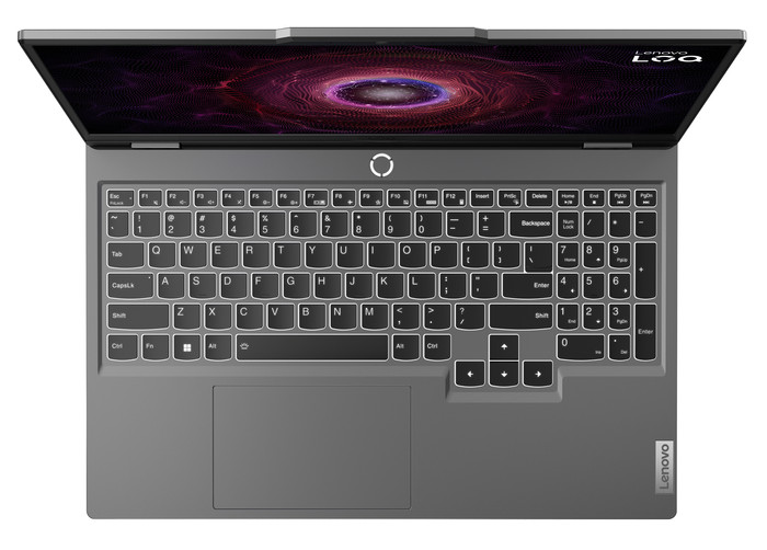 Lenovo LOQ 15ARP9 83JC0012MH bovenkant
