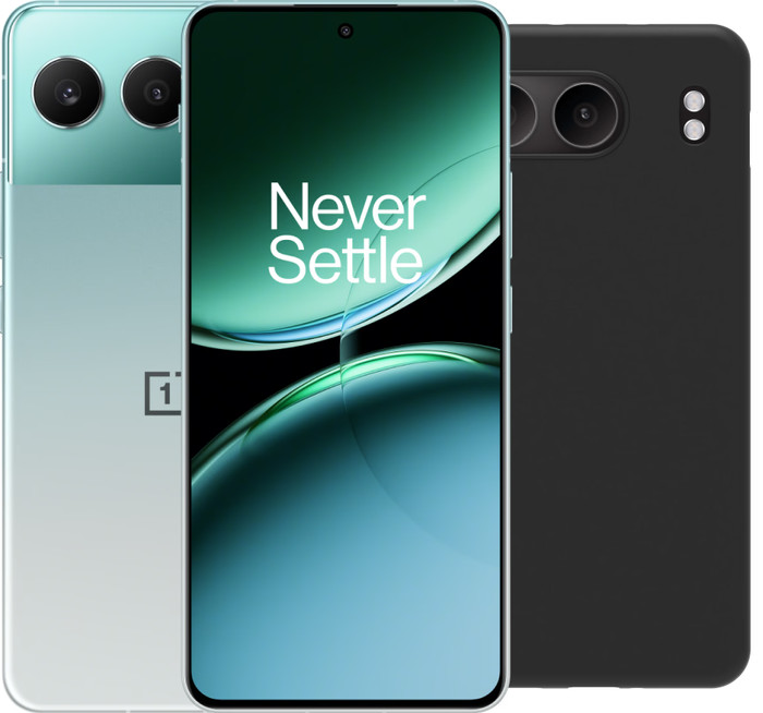 OnePlus Nord 4 256GB Groen 5G + BlueBuilt Back Cover Zwart Main Image