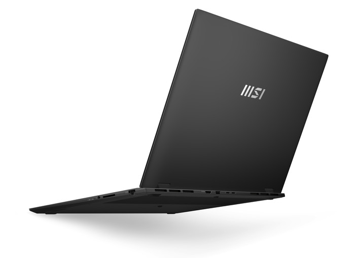 MSI Prestige 16 AI+ Evo B2VMG-021NL achterkant