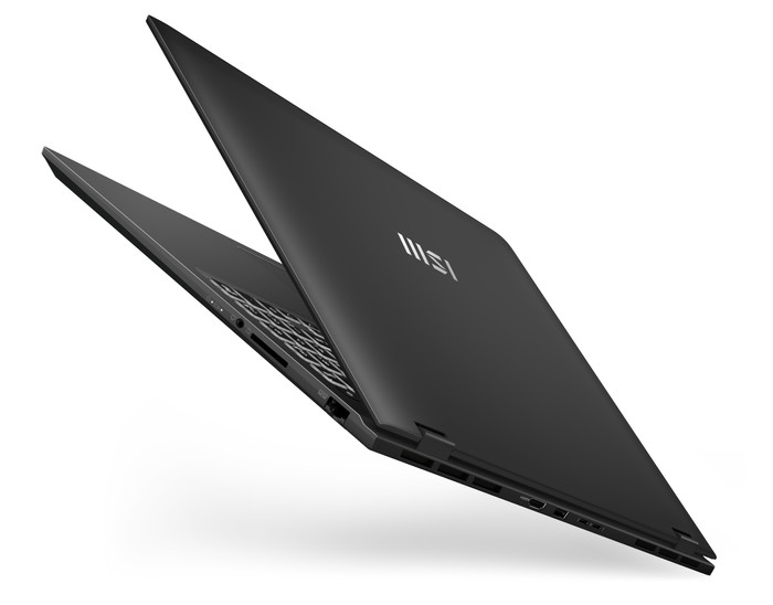 MSI Prestige 16 AI+ Evo B2VMG-021NL achterkant