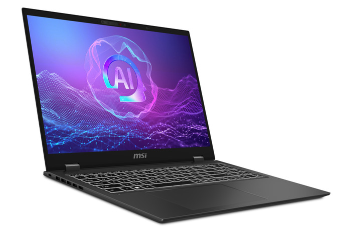 MSI Prestige 16 AI+ Evo B2VMG-021NL linkerkant