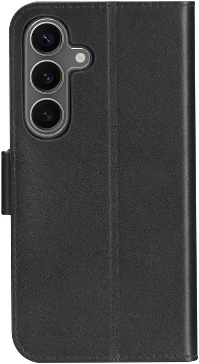 DBramante1928 Copenhagen Slim Samsung Galaxy S25 Book Case Leer Zwart achterkant