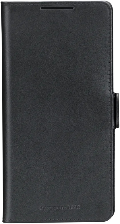 DBramante1928 Copenhagen Slim Samsung Galaxy S25 Ultra Book Case Leder Schwarz vorne