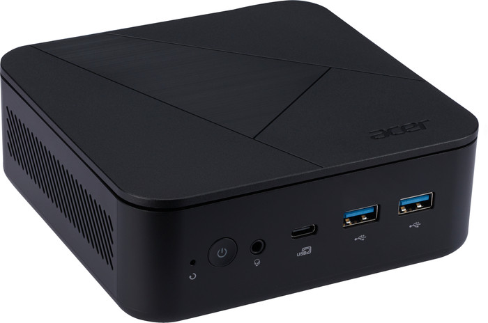 Acer Veriton N1502G MiniPC U7516H linkerkant