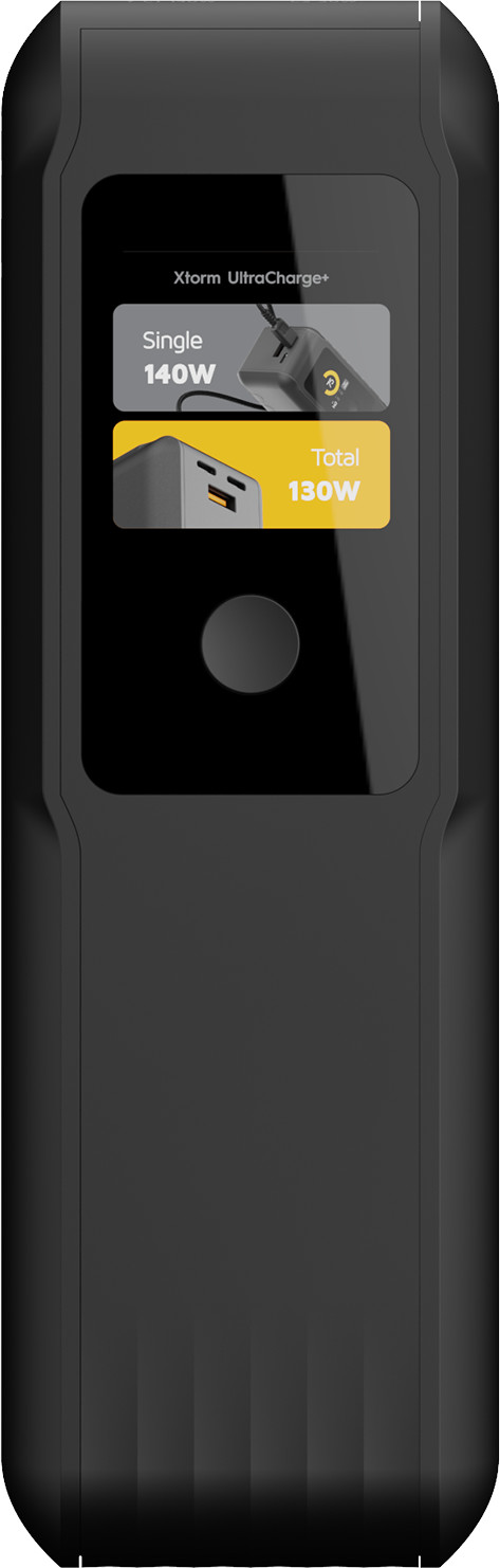 Xtorm NextGen 140W Powerbank 27.000mAh Zwart linkerkant