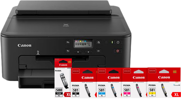 Canon PIXMA TS705a + 1 set extra XL cartridges Main Image