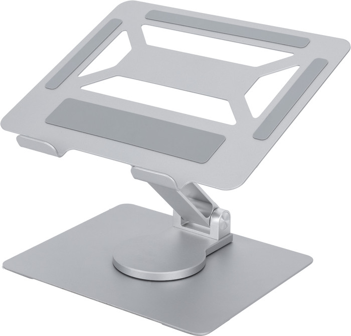 BlueBuilt Draaibare en Verstelbare Laptopstandaard 10 - 17 Inch rechterkant