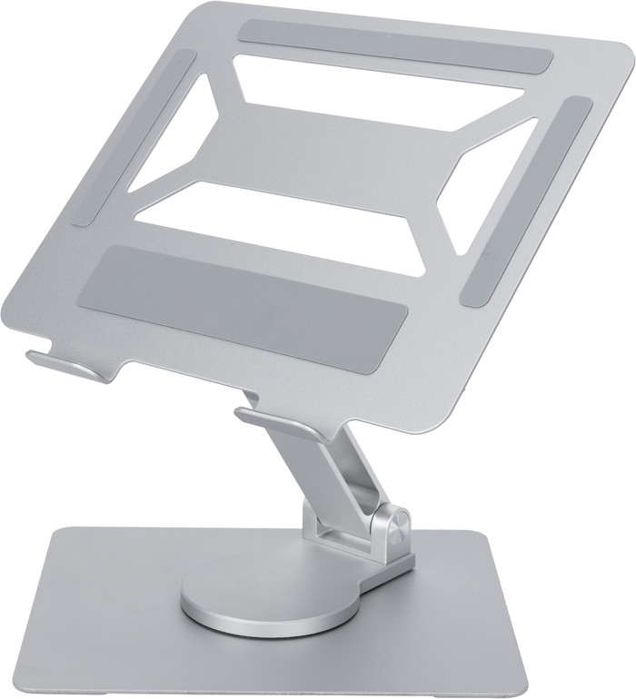BlueBuilt Draaibare en Verstelbare Laptopstandaard 10 - 17 Inch rechterkant
