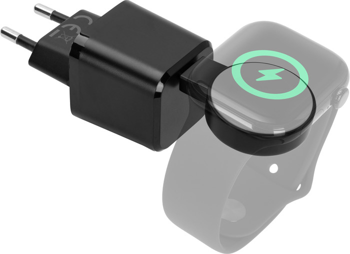 BlueBuilt 3-in-1 Draadloze Oplader met Qi2 15W Zwart accessoire