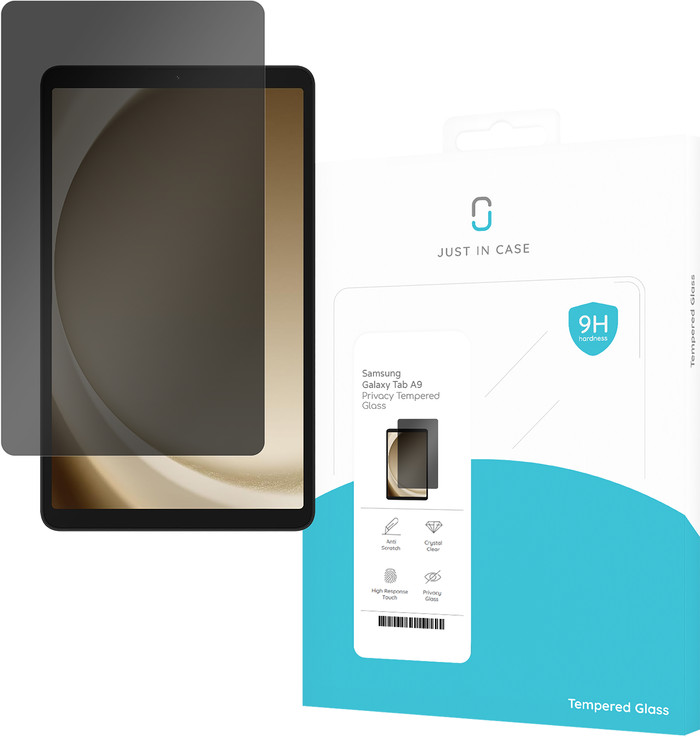 Just in Case Samsung Galaxy Tab A9 Screenprotector Glas Main Image