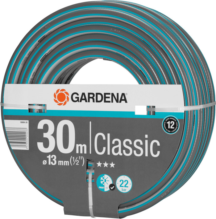 Gardena Classic 1/2" 30 meter CleverRoll M Premium Broespakket rechterkant