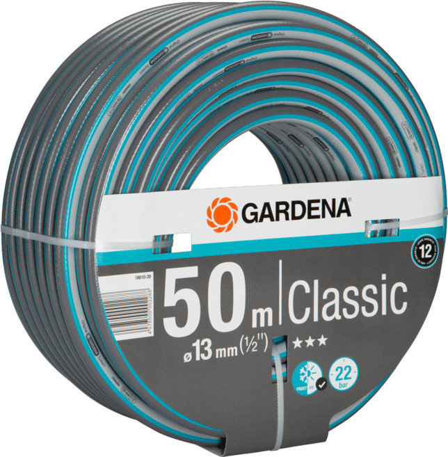 Gardena Classic 1/2" 50 meter linkerkant